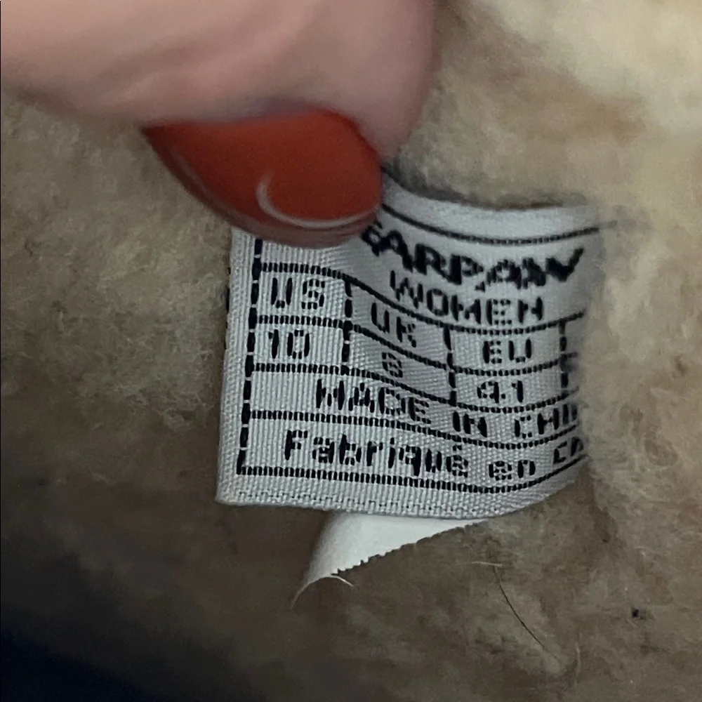 BearPaw Brown Distressed Suede Boots